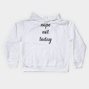 Nope Kids Hoodie